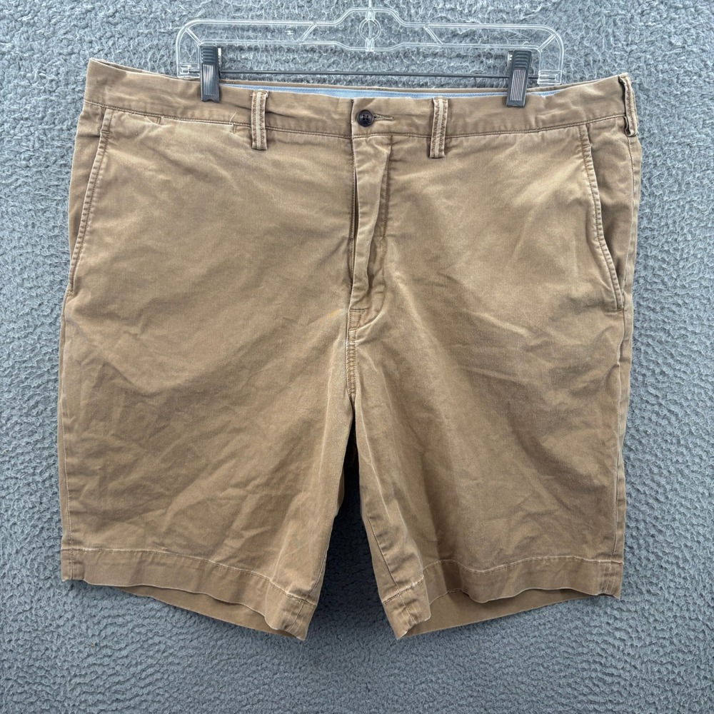 Polo Ralph Lauren Shorts Mens‎ 38 Tan Stretch Classic Fit Chino Twill Preppy